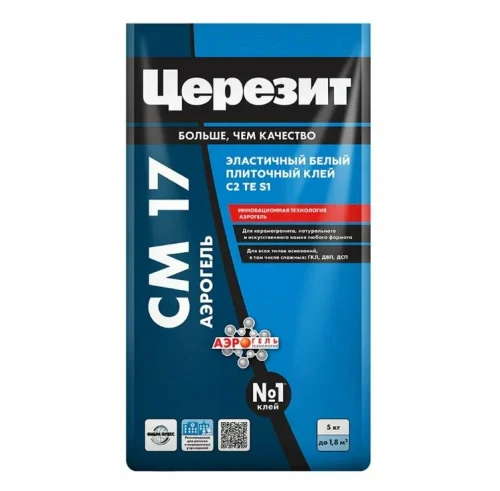 Церезит CM 17 АЭРОГЕЛЬ - Клей для плитки
