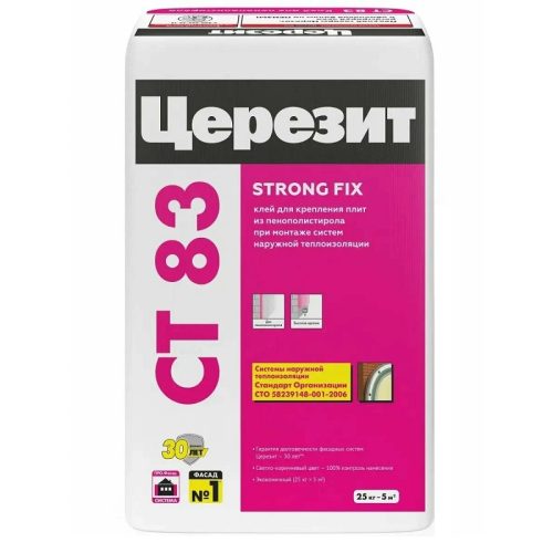 Церезит CT 83 Strong Fix - Клей для плит из пенополистирола