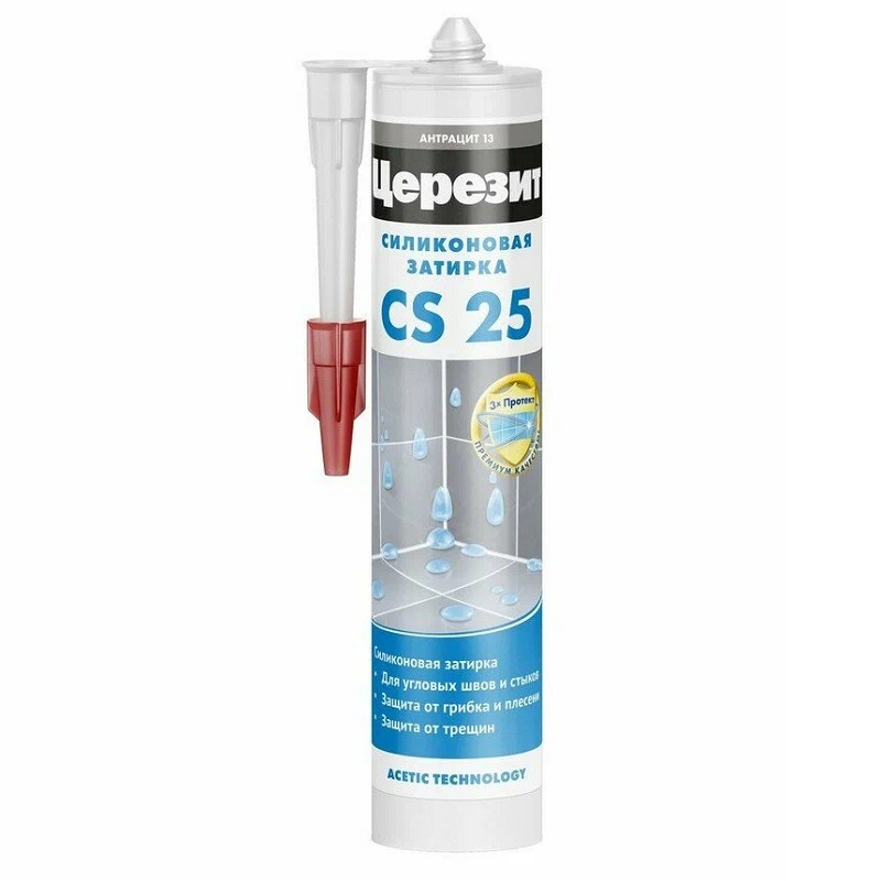 Ceresit CS 25 Силиконовая затирка-герметик